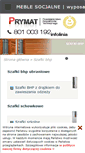 Mobile Screenshot of meble-socjalne.pl